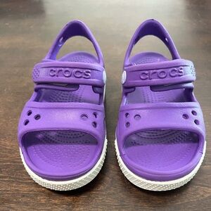 Child CROCS Sandals - Purple - Size 8